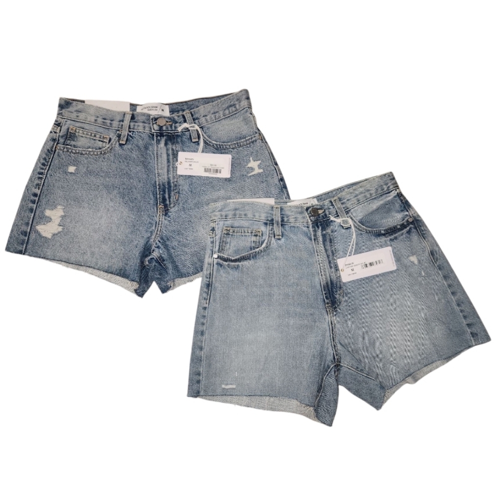Just Black Blue Jean Shorts Bundle / Lot